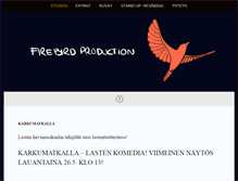 Tablet Screenshot of firebirdproduction.com